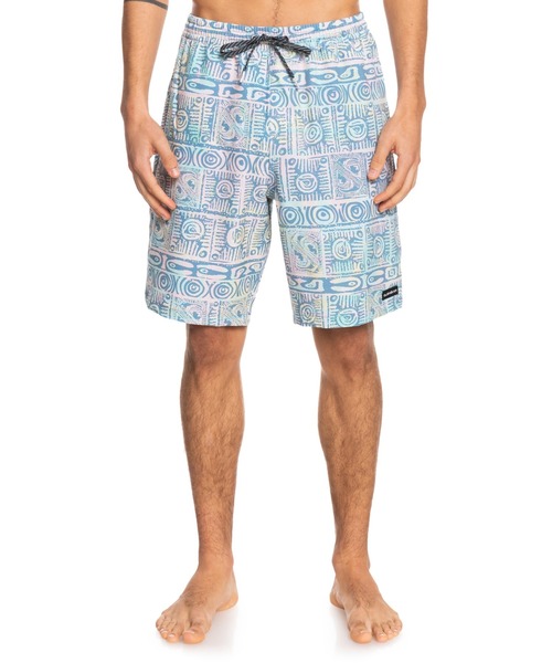 Quiksilver（クイックシルバー）の「MYSTIC SESSION STR V/クイックシルバーウエストゴムボードショーツ・サーフトランクス(水着)（水着・メンズ・ブラック/イエロー系その他/イエロー・MEDIUM/SMALL/LARGE/X-LARGE）」の3枚目の写真