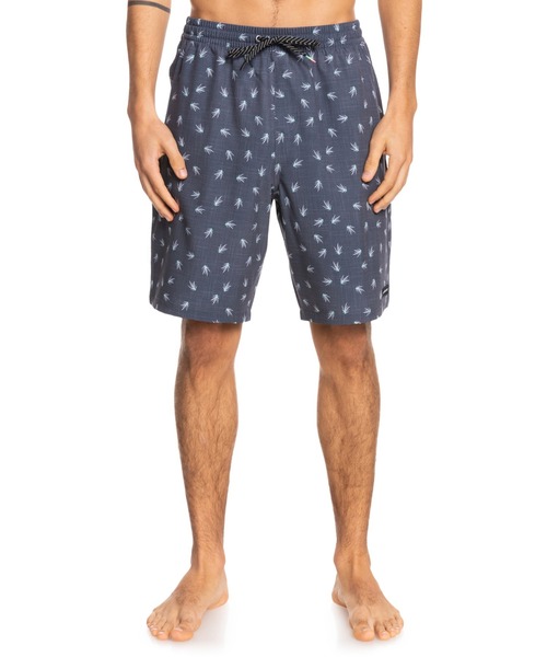 Quiksilver（クイックシルバー）の「MYSTIC SESSION STR V/クイックシルバーウエストゴムボードショーツ・サーフトランクス(水着)（水着・メンズ・ブラック/イエロー系その他/イエロー・MEDIUM/SMALL/LARGE/X-LARGE）」の2枚目の写真