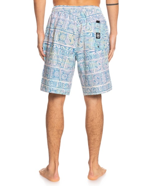 Quiksilver（クイックシルバー）の「MYSTIC SESSION STR V/クイックシルバーウエストゴムボードショーツ・サーフトランクス(水着)（水着・メンズ・ブラック/イエロー系その他/イエロー・MEDIUM/SMALL/LARGE/X-LARGE）」の10枚目の写真