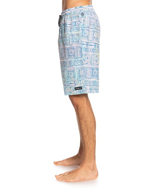 Quiksilver（クイックシルバー）の「MYSTIC SESSION STR V/クイックシルバーウエストゴムボードショーツ・サーフトランクス(水着)（水着・メンズ・ブラック/イエロー系その他/イエロー・MEDIUM/SMALL/LARGE/X-LARGE）」の8枚目の写真