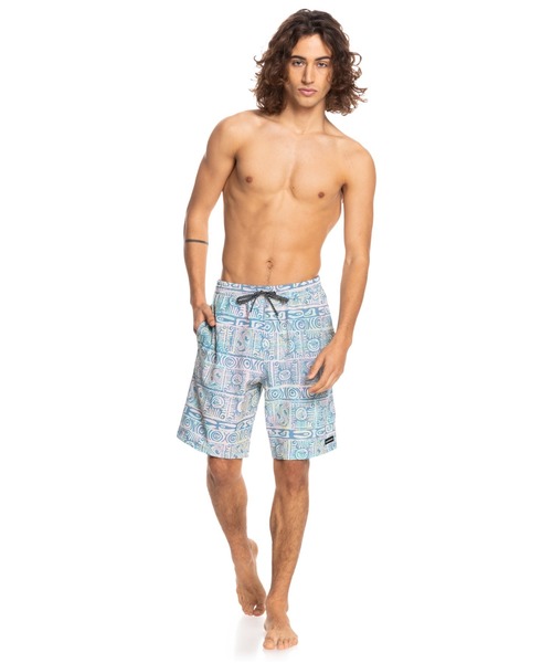 Quiksilver（クイックシルバー）の「MYSTIC SESSION STR V/クイックシルバーウエストゴムボードショーツ・サーフトランクス(水着)（水着・メンズ・ブラック/イエロー系その他/イエロー・MEDIUM/SMALL/LARGE/X-LARGE）」の14枚目の写真