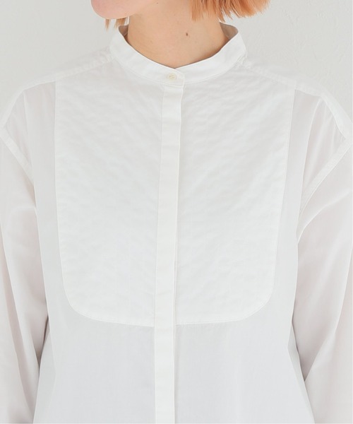 JOURNAL STANDARD relume（ジャーナルスタンダード　レリューム）の「コットンブロードキルティングシャツワンピース◆（ワンピース・レディース・カーキ/ホワイト・FREE）」の10枚目の写真