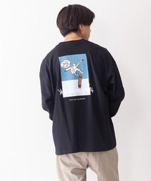 【Mark Gonzales/マークゴンザレス】バックプリントビッグシルエットロンT