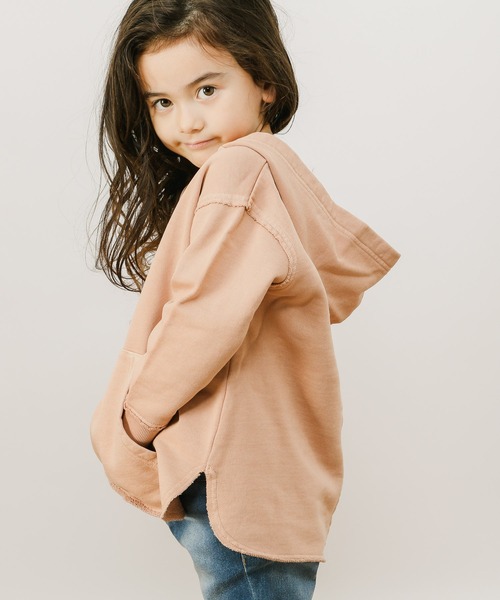 BAYFLOW（ベイフロー）の「[KIDS]タチキリパーカー（パーカー・キッズ・チャコール/ピンク/アイボリー・120cm/130cm/140cm/110cm）」の3枚目の写真