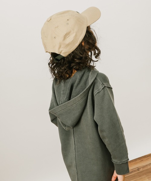 BAYFLOW（ベイフロー）の「[KIDS]タチキリパーカー（パーカー・キッズ・チャコール/ピンク/アイボリー・120cm/130cm/140cm/110cm）」の4枚目の写真
