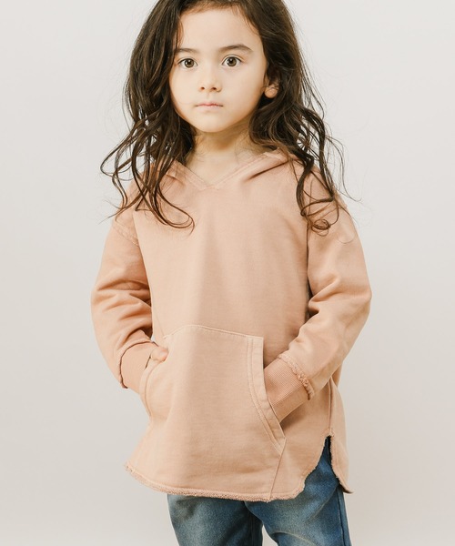 BAYFLOW（ベイフロー）の「[KIDS]タチキリパーカー（パーカー・キッズ・チャコール/ピンク/アイボリー・120cm/130cm/140cm/110cm）」の22枚目の写真