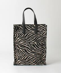 Casselini | ＜Casselini（キャセリーニ）＞ジャカードプリント トートバッグ(トートバッグ)