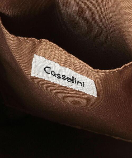 Casselini（キャセリーニ）の「＜Casselini（キャセリーニ）＞ジャカードプリント トートバッグ（トートバッグ・レディース・オフホワイト/ブラック・FREE）」の7枚目の写真