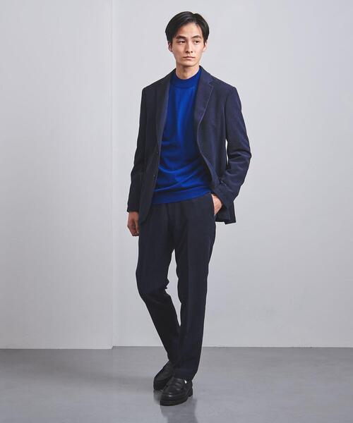 UNITED ARROWS(ユナイテッドアローズ)の「<UNITED ARROWS "COZY"> ポリエステル コーデュロイ ノープリーツ イージーパンツ(その他パンツ・メンズ・ベージュ/ネイビー・S/M/L/XL)」の4枚目の写真