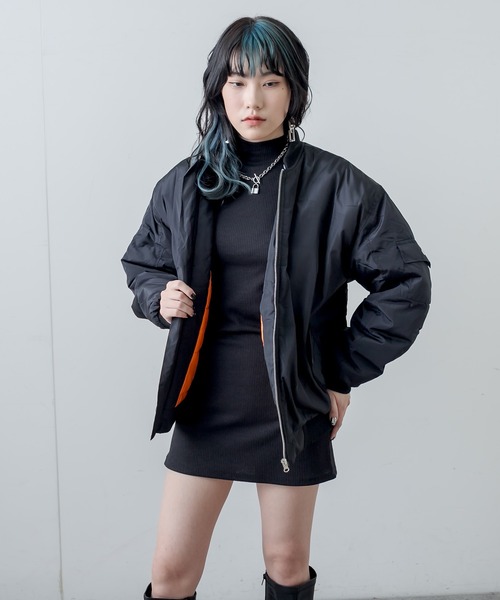 RASVOA（ラスボア）の「タイトリブワンピース（ワンピース・レディース・ブラック系その他/グリーン/ブラック・FREE）」の18枚目の写真