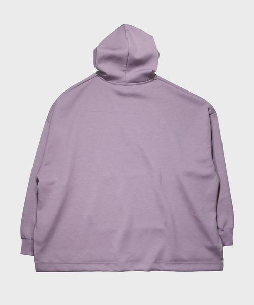 NIDO（ニド）の「スリットダンボールパーカ（パーカー・メンズ・パープル/グレー/グリーン・M/L）」の5枚目の写真