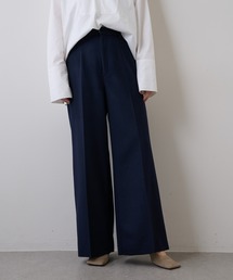 ウールセンタープレスパンツ