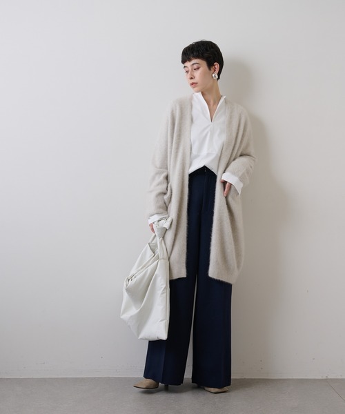 Whim Gazette（ウィムガゼット）の「ウールセンタープレスパンツ（その他パンツ・レディース・キャメル/ネイビー・36/38）」の19枚目の写真