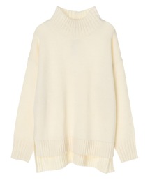 Green Parks | スリット入り度詰めプルオーバー*(ニット/セーター)