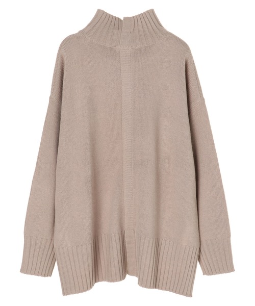 Green Parks(グリーンパークス)の「スリット入り度詰めプルオーバー*(ニット/セーター・レディース・チャコールグレー/ベージュ/アイボリー/ブルー/イエロー/ピンク・FREE)」の18枚目の写真