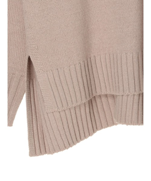 Green Parks(グリーンパークス)の「スリット入り度詰めプルオーバー*(ニット/セーター・レディース・チャコールグレー/ベージュ/アイボリー/ブルー/イエロー/ピンク・FREE)」の13枚目の写真