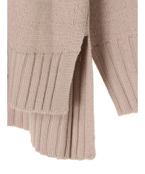 Green Parks(グリーンパークス)の「スリット入り度詰めプルオーバー*(ニット/セーター・レディース・チャコールグレー/ベージュ/アイボリー/ブルー/イエロー/ピンク・FREE)」の22枚目の写真