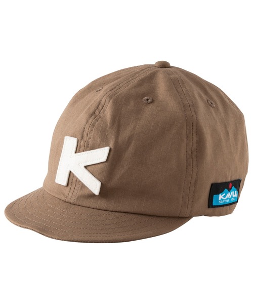 KAVU（カブー）の「KAVU/カブー KID'S RIPSTOP BASEBALL CAP/リップストップベースボールキャップ（キャップ・キッズ・モカ/ブルー/ブラック/オリーブ・FREE）」の3枚目の写真