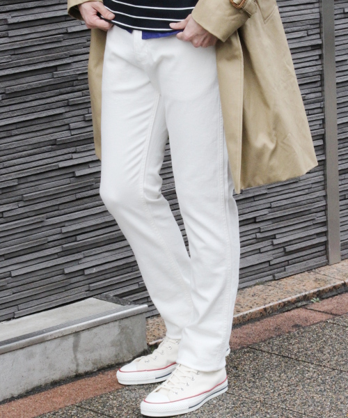 Wrangler(ラングラー)の「◇【BEGIN4月号掲載】Wrangler/ラングラー 別注 11MW (デニムパンツ・メンズ・ホワイト・29inch/30inch/28inch/33inch/31inch/32inch)」の1枚目の写真