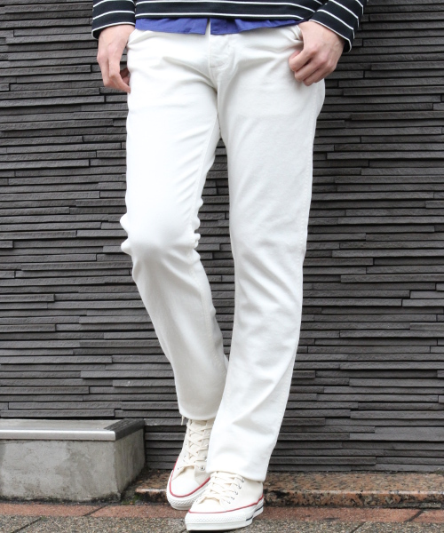 Wrangler(ラングラー)の「◇【BEGIN4月号掲載】Wrangler/ラングラー 別注 11MW (デニムパンツ・メンズ・ホワイト・29inch/30inch/28inch/33inch/31inch/32inch)」の2枚目の写真