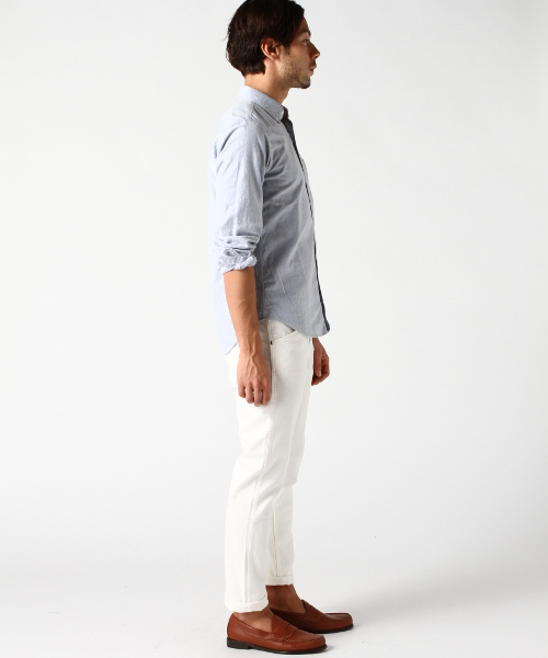 Wrangler(ラングラー)の「◇【BEGIN4月号掲載】Wrangler/ラングラー 別注 11MW (デニムパンツ・メンズ・ホワイト・29inch/30inch/28inch/33inch/31inch/32inch)」の8枚目の写真