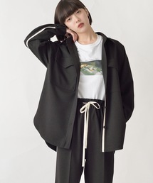 La SRIC | La SRIC / テープラインCPOシャツ【セットアップ可】(シャツ/ブラウス)