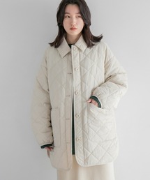 LOWRYS FARM | 襟付きキルティングジャケット　256790(ブルゾン)