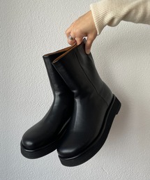 wee9s ウィークス　厚底　サボ　スリッポン　ブラック　24 高 品質ファッション - wee9s ウィークス 厚底 サボ スリッポン