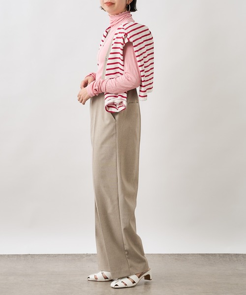 Omekashi（オメカシ）の「サスペンダーパンツ（その他パンツ・レディース・ベージュ/グレー・FREE）」の16枚目の写真