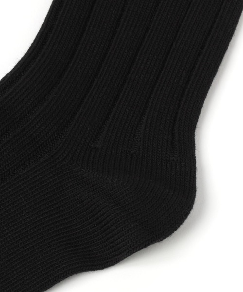 ANGEL SOCKS（エンジェルソックス）の「AngelSocks／WIDE KNIT ソックス  2264914（ソックス/靴下・レディース・ブラック/ベージュ/ブルー/マスタード/アイボリー・FREE）」の7枚目の写真