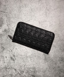 BLACK JACKALL CROWN（ブラックジャッカルクラウン）の「BLACK JACKALL CROWN エンボス スカル デコレーション ウォレット（財布）」