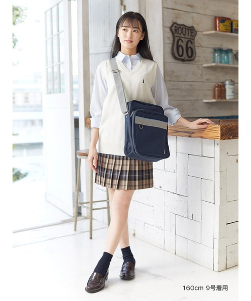 EASTBOY（イーストボーイ）の「ショルダーバッグ（ショルダーバッグ・キッズ・ネイビー系/ネイビー系1/ネイビー系2・F）」の8枚目の写真