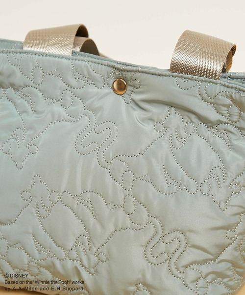 Disney（ディズニー）の「【プー/ティガー】キルティングトート＆ショルダーバッグ（トートバッグ・レディース・キャメル/グリーン系その他2・FREE）」の11枚目の写真