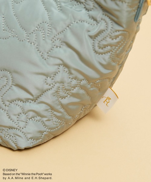 Disney（ディズニー）の「【プー/ティガー】キルティングトート＆ショルダーバッグ（トートバッグ・レディース・キャメル/グリーン系その他2・FREE）」の5枚目の写真