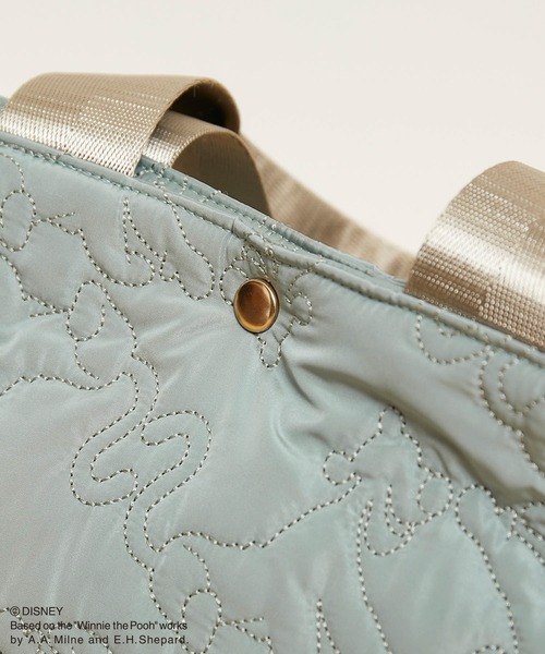 Disney（ディズニー）の「【プー/ティガー】キルティングトート＆ショルダーバッグ（トートバッグ・レディース・キャメル/グリーン系その他2・FREE）」の9枚目の写真
