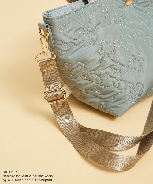 Disney（ディズニー）の「【プー/ティガー】キルティングトート＆ショルダーバッグ（トートバッグ・レディース・キャメル/グリーン系その他2・FREE）」の15枚目の写真