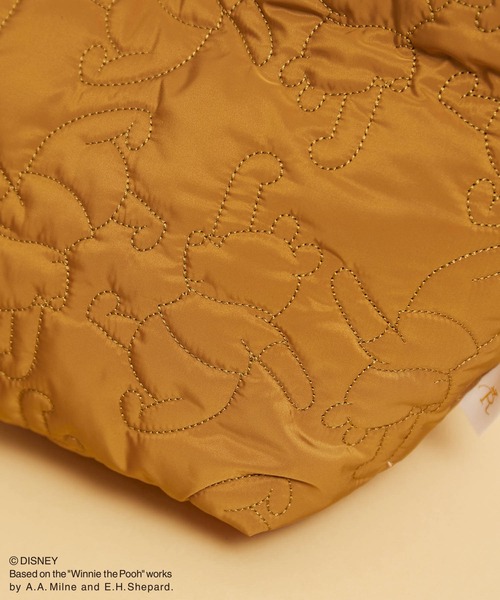 Disney（ディズニー）の「【プー/ティガー】キルティングトート＆ショルダーバッグ（トートバッグ・レディース・キャメル/グリーン系その他2・FREE）」の14枚目の写真