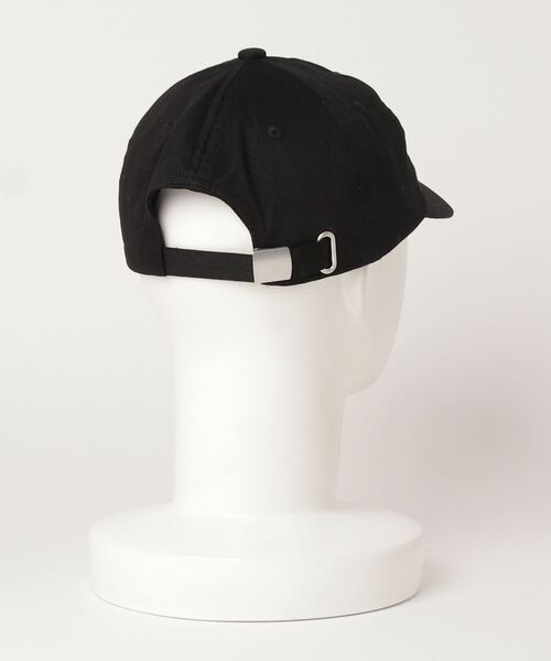 X-girl（エックスガール）の「MILLS LOGO 6PANEL CAP（キャップ・レディース・ブラック/ライトグリーン・ONE SIZE）」の3枚目の写真