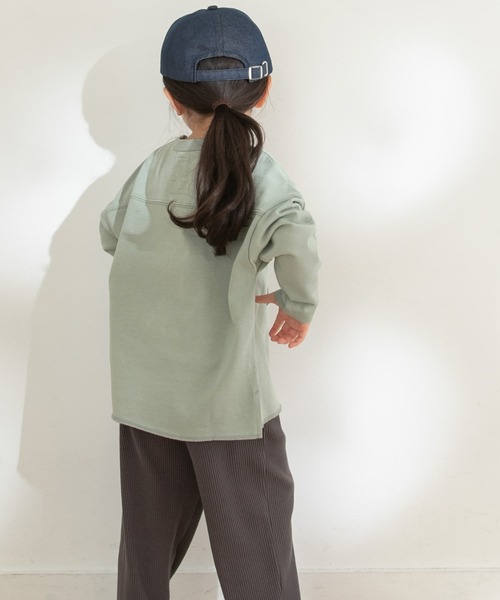 ヘビーウェイトナンバリングロングTシャツ(KIDS)
