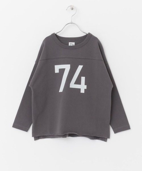 ヘビーウェイトナンバリングロングTシャツ(KIDS)