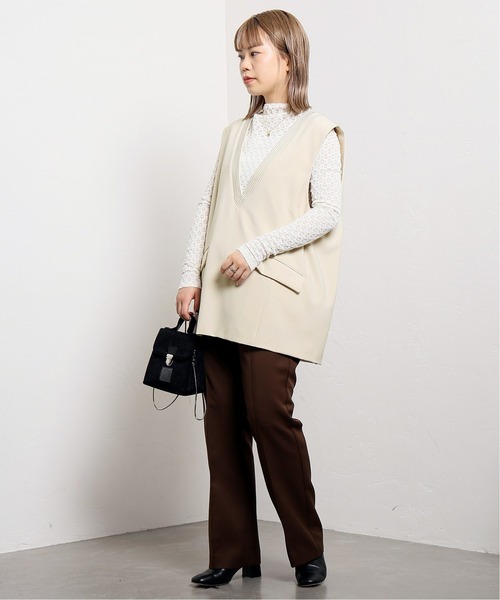 JOINT WORKS（ジョイントワークス）の「J-ダブルクロスベスト（ベスト・レディース・ブラック/キナリ・FREE）」の9枚目の写真