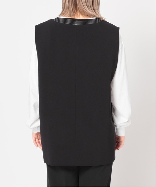 JOINT WORKS（ジョイントワークス）の「J-ダブルクロスベスト（ベスト・レディース・ブラック/キナリ・FREE）」の12枚目の写真