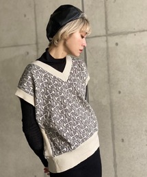 deux amour | ニットベスト(ベスト)