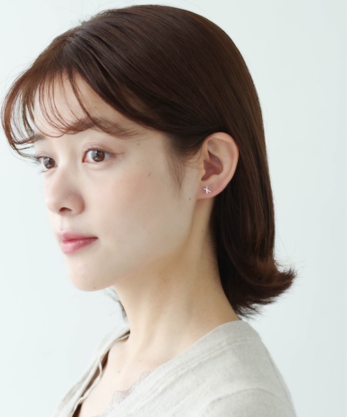 yu-ka(ユーカ)の「YU-KA : シェープピアス(ピアス(両耳用)・レディース・ゴールド/シルバー系その他/シルバー系その他2/シルバー/シルバー系その他3・FREE)」の10枚目の写真