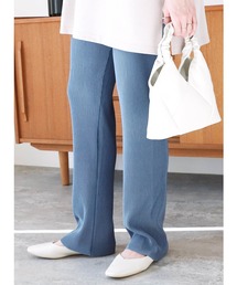 reca | 自分の好みの着丈にできる！セルフカットプリーツパンツ(その他パンツ)