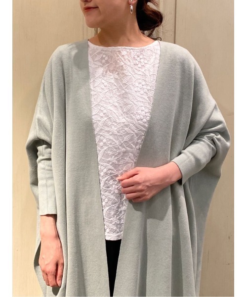 BEARDSLEY（ビアズリー）の「3サイズ展開 フロント刺繍カットソー（Tシャツ/カットソー・レディース・ホワイト・0/1/2）」の12枚目の写真