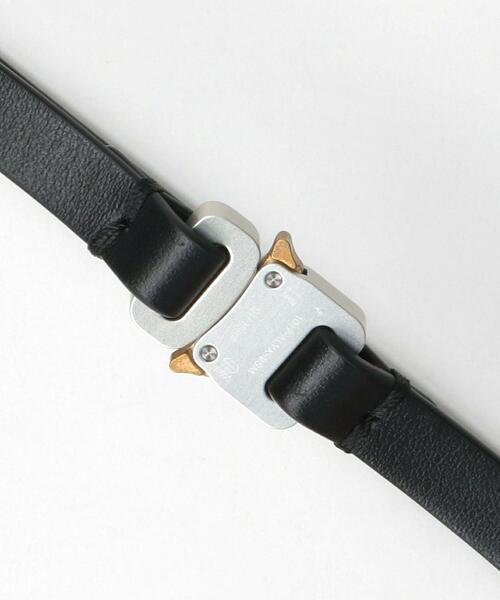 1017 ALYX 9SM（アリクス）の「＜1017 ALYX 9SM＞ MICRO BKL LTR BELT/ベルト（ベルト・メンズ・ブラック・S）」の5枚目の写真