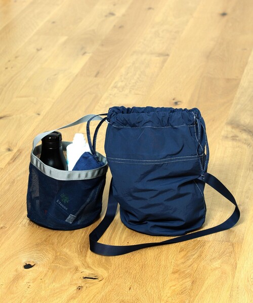 B:MING by BEAMS（ビーミングバイビームス）の「サウナ BAG（ショルダーバッグ・メンズ・ホワイト/ネイビー/オリーブ/ブラック/ピンク/グリーン/グリーン系その他5/コーラル/グレイッシュブルー/ブラック系その他・ONE SIZE/FREE）」の8枚目の写真