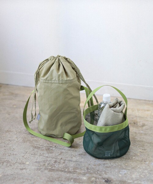 B:MING by BEAMS（ビーミングバイビームス）の「サウナ BAG（ショルダーバッグ・メンズ・ホワイト/ネイビー/オリーブ/ブラック/ピンク/グリーン/グリーン系その他5/コーラル/グレイッシュブルー/ブラック系その他・ONE SIZE/FREE）」の15枚目の写真