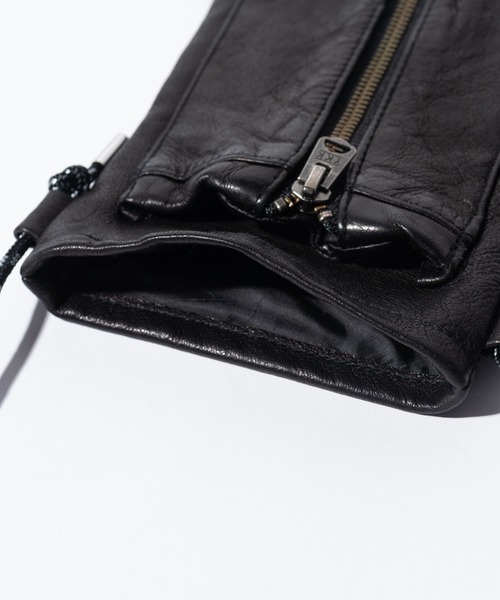 glamb(グラム)の「Riders Sacoche Bag / ライダースサコッシュバッグ(ショルダーバッグ・メンズ・ブラック・FREE)」の3枚目の写真